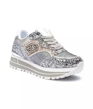 Кроссовки Liu Jo Maxi Wonwer 73, серебряный
