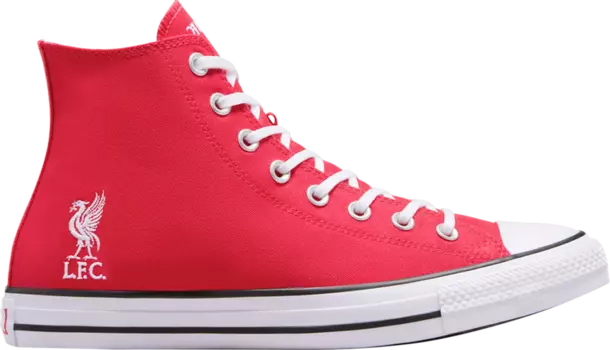 Кроссовки Liverpool F.C. x Chuck 70 High 'The Next Generation - Tomato', красный