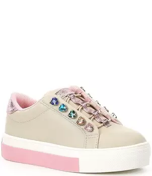Кроссовки Liviah Love для девочек Kurt Geiger London (для малышей), слоновая кость