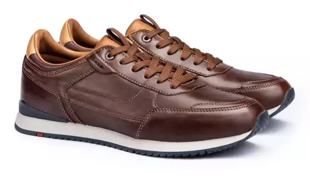 Кроссовки Lloyd "Editta", полуботинки, туфли на шнуровке, повседневные туфли со спортивной подошвой для бега, цвет Cognacfarben