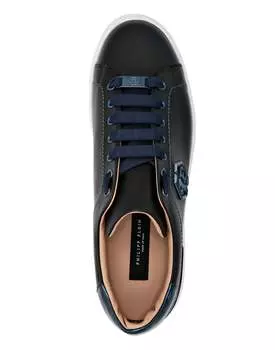 Кроссовки Lo-Top Hexagon Philipp Plein, цвет Black / Dark Blue