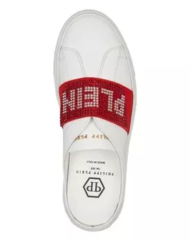 Кроссовки Lo-Top "Эй, мальчик" Philipp Plein, цвет White / Red