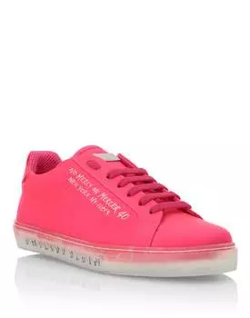 Кроссовки Lo-Top MM Philipp Plein, фуксия