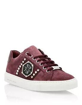 кроссовки Lo-Top Philipp Plein, цвет Bordeaux