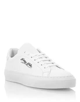 Кроссовки Lo-Top Signature PHILIPP PLEIN, белый
