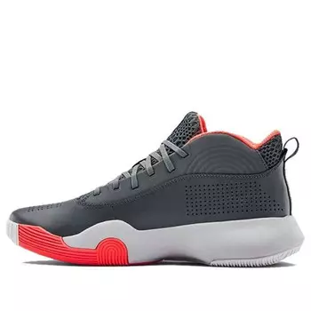 Кроссовки lockdown 4 grey/red Under Armour, серый