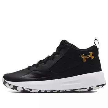 Кроссовки lockdown 5 'black white' Under Armour, черный