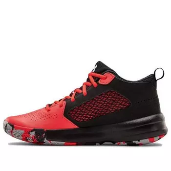Кроссовки lockdown 5 'versa red black' Under Armour, красный
