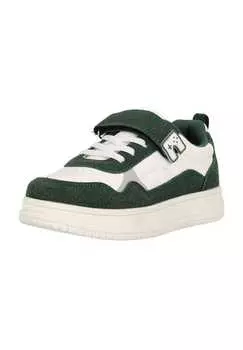 Кроссовки Lodus с практичной застежкой-липучкой Zigzag, зеленый