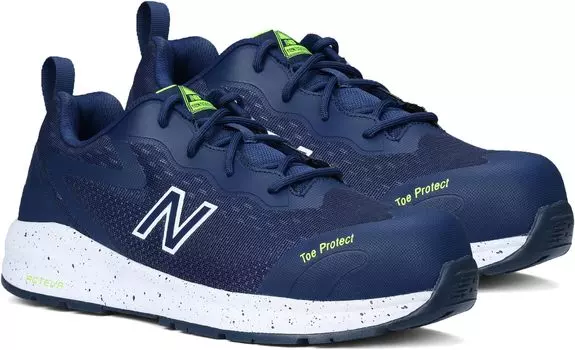 Кроссовки Logic Comp Toe EH PR SR New Balance, цвет Navy/Lime