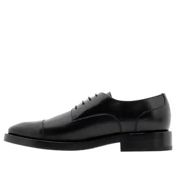 Кроссовки logo cap toe derby shoes 'black' Balenciaga, черный