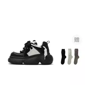 Кроссовки Lollipop Series Chunky женские с низким верхом Daphne Lab, черный