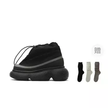 Кроссовки Lollipop Series Lifestyle женские, средней высоты, темная краска, черный Daphne Lab