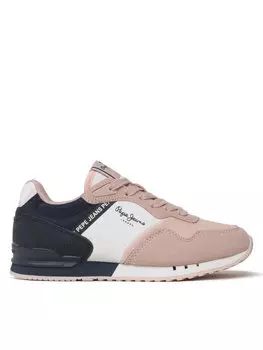 Кроссовки London Basic G Pepe Jeans, розовый