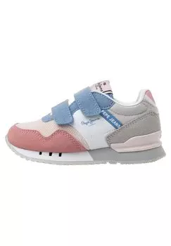 Кроссовки LONDON BASIC GK Pepe Jeans, фуксия пестрая
