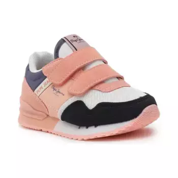 Кроссовки London Basic GK Pepe Jeans London, розовый