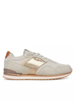Кроссовки London Mix Pls40044 Pepe Jeans, белый