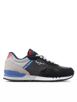 Кроссовки London One Cover B Pepe Jeans, черный