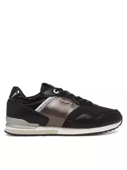 Кроссовки London Shine W Pls40046 Pepe Jeans, черный