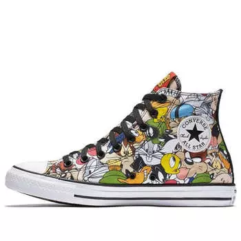 Кроссовки looney tunes x chuck taylor all star high 'looney characters' Converse, белый