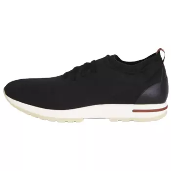 Кроссовки Loro Piana Lifestyle Shoes Men Low-top Black, черный