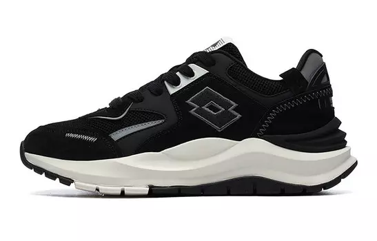 Кроссовки LOTTO Lifestyle Shoes Women's Low-top Black, черный