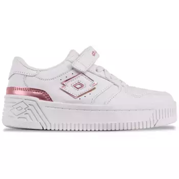 Кроссовки Lotto, - с мерцающими металлическими деталями, цвет White-Rose