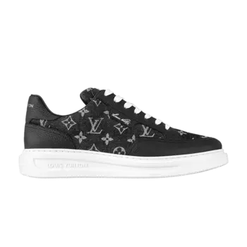 Кроссовки Louis Vuitton Beverly Hills Sneaker 'Black Monogram Denim', черный