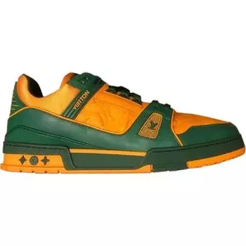 Кроссовки Louis Vuitton, оранжевый/зеленый