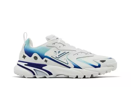 Кроссовки Louis Vuitton Runner Tatic 'White Blue', белый