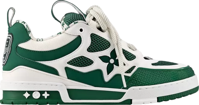 Кроссовки Louis Vuitton Skate 'Green', зеленый