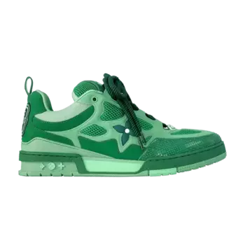 Кроссовки Louis Vuitton Skate Sneaker Green Light Green, зеленый