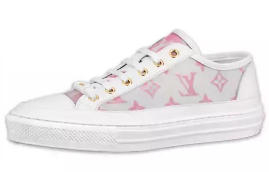 Кроссовки LOUIS VUITTON Stellar Sneakers 'White Grey Pink' Women's