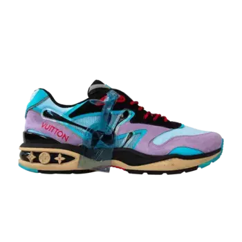Кроссовки Louis Vuitton Trail Sneaker Purple, фиолетовый