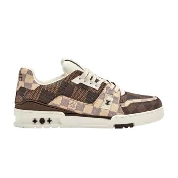 Кроссовки Louis Vuitton Trainer, коричневый