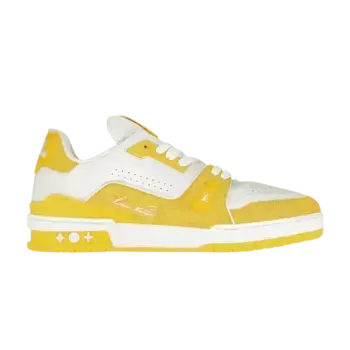 Кроссовки Louis Vuitton Trainer Low #54 Mini Monogram - Yellow, желтый