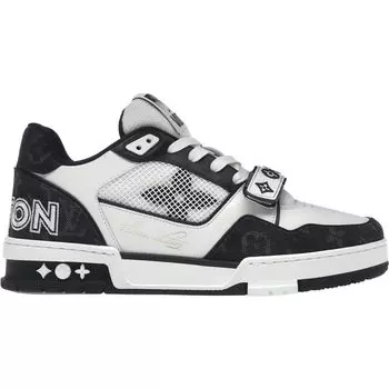 Кроссовки Louis Vuitton Trainer Low, черный/белый