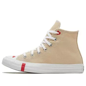 Кроссовки love fearlessly chuck taylor all star desert ore sneakers Converse, желтый