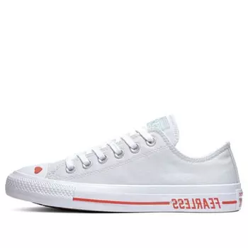 Кроссовки love fearlessly chuck taylor all star 'grey' Converse, серый