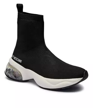 Кроссовки Love Moschino CRYSTAL60, черный