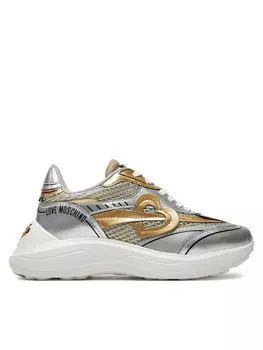 Кроссовки LOVE MOSCHINO farben, серебро