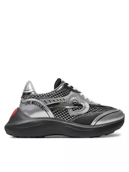 Кроссовки LOVE MOSCHINO farben, серебро