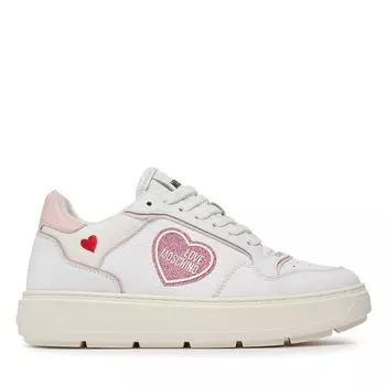 Кроссовки LOVE MOSCHINO JA15204G1IJC110C Bianco/Cipria, белый