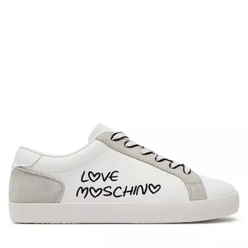 Кроссовки LOVE MOSCHINO JA15512G0IIAC10A Bianco Nero, белый