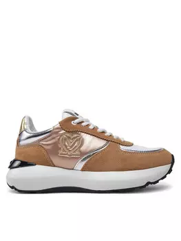 Кроссовки Love Moschino, коричневый