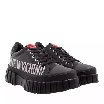 Кроссовки lovely love Love Moschino, черный