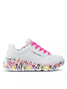 Кроссовки Lovely Luv Skechers, белый