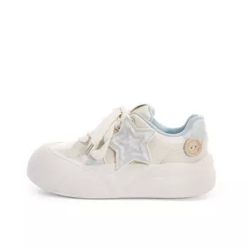 Кроссовки Lovely you Skateboarding Shoes Women's Low-top, зеленый