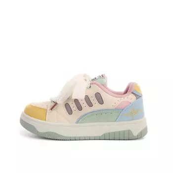 Кроссовки Lovely you Skateboarding Shoes Women's Low-top, бежевый