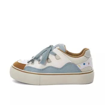 Кроссовки Lovely you Skateboarding Shoes Women's Low-top, белый/желтый